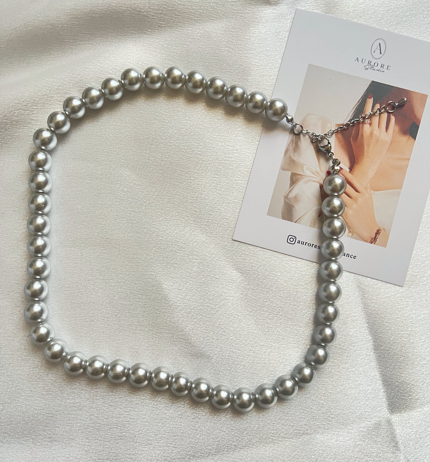 Collier Perles - Cinq Tailles Disponibles